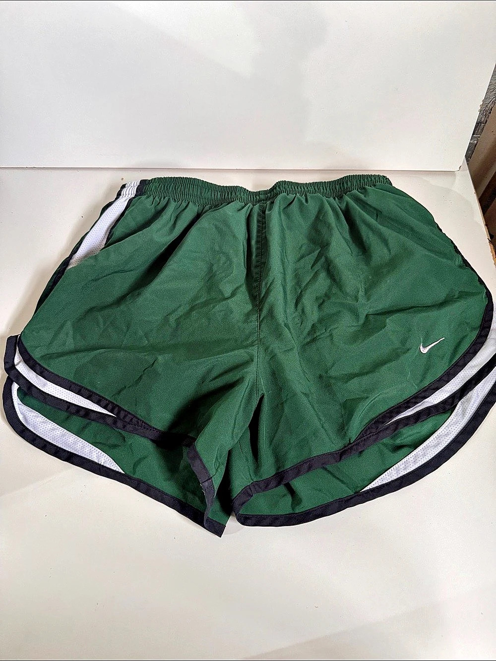 🥳 5 for $25 BUNDLE Nike Dri-FIT Athletic Shorts in Green & White Size Large